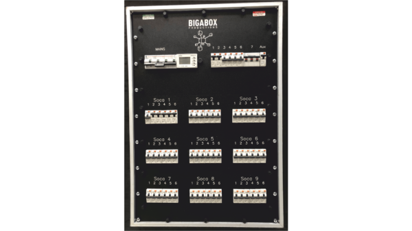 Product image of the 125a 54Way Soca Distro - RCBO supplied by Bigabox Productions Power Distribution equipment hire