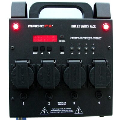 Bigabox Productions Special FX & Control equipment hire: Magic FX Switchpack