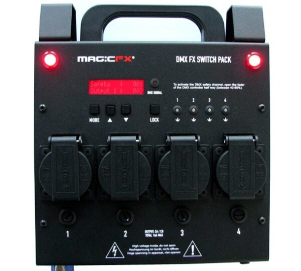 Bigabox Productions Special FX & Control equipment hire: Magic FX Switchpack