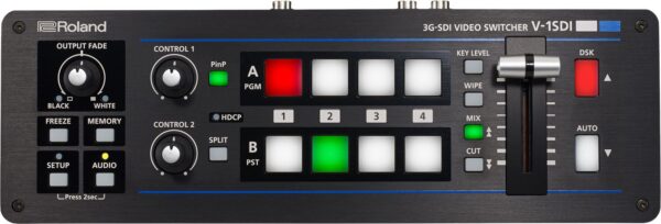 Product image of the Roland V1-SDI supplied by Bigabox Productions LED Video control & playback equipment hire