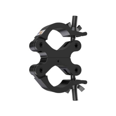 Product image of the Swivel Couplers Black supplied by Bigabox Productions Rigging & Structures - Top & Bottom Rigging equipment hire