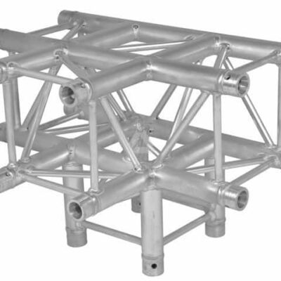 Product image of the Prolyte H30V 4 way box Corner silver C020 supplied by Bigabox Productions Rigging & Structures - Truss equipment hire