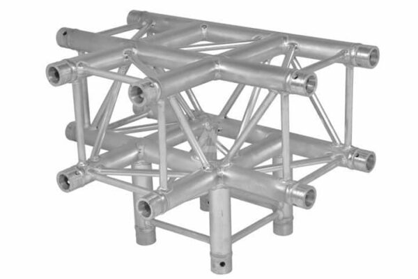 Product image of the Prolyte H30V 4 way box Corner silver C020 supplied by Bigabox Productions Rigging & Structures - Truss equipment hire